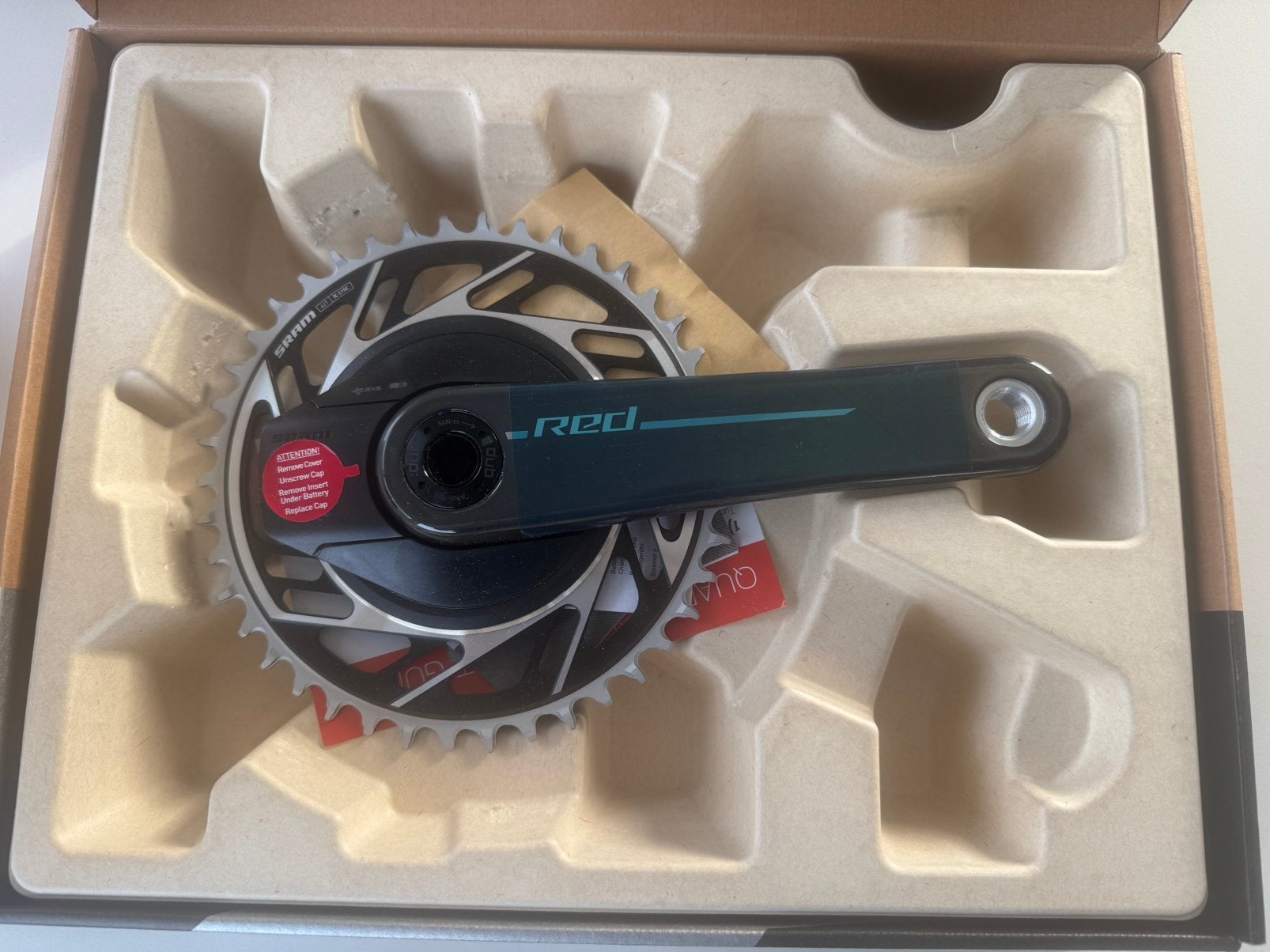 Sram red XPLR crankstel met powermeter, nieuw, Fietsen en Brommers, Ophalen of Verzenden, Nieuw, Crankstel of Pedalen