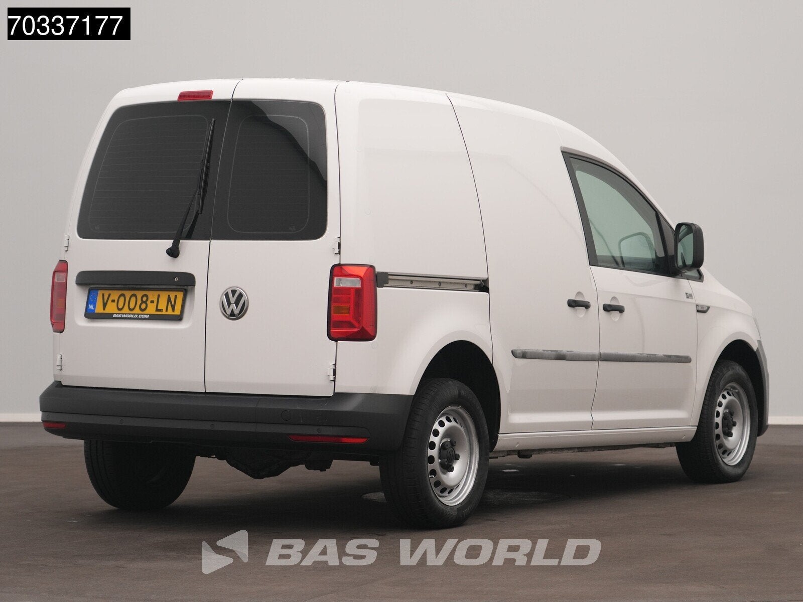 Volkswagen Caddy 122pk 4X4 Airco Navi Cruise Parkeersensoren, Autos, Achat, Euro 6, Entreprise, 2 places
