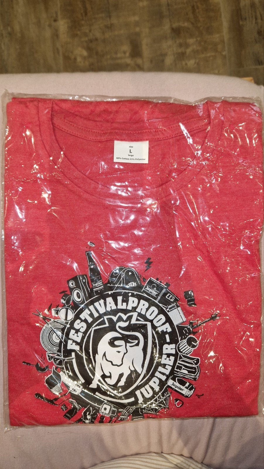 T-shirt Jupiler Festivalproof, taille L, Enlèvement ou Envoi