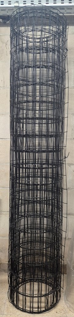Zwarte gaas draad H180cm -- L12m, Tuin en Terras, Gaas en Draad, Ophalen, Zo goed als nieuw, 10 tot 20 meter, Draad