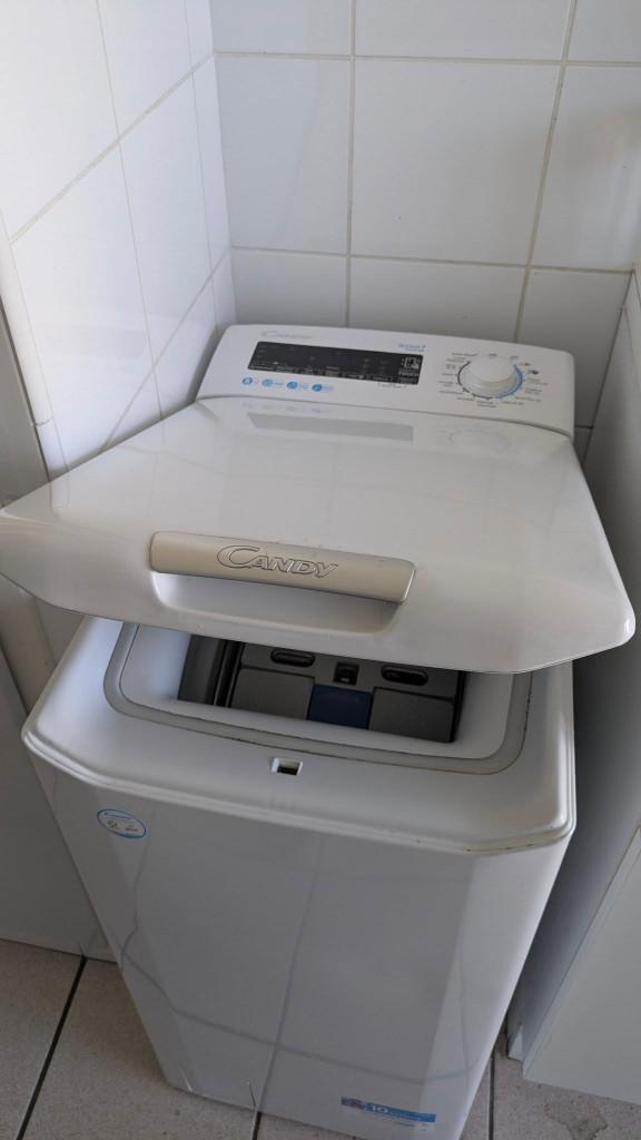 Lave linge Candy, Elektronische apparatuur, Wasmachines, Ophalen, Zo goed als nieuw, Bovenlader