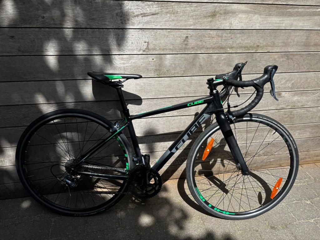 Koesrfiets cube, Ophalen