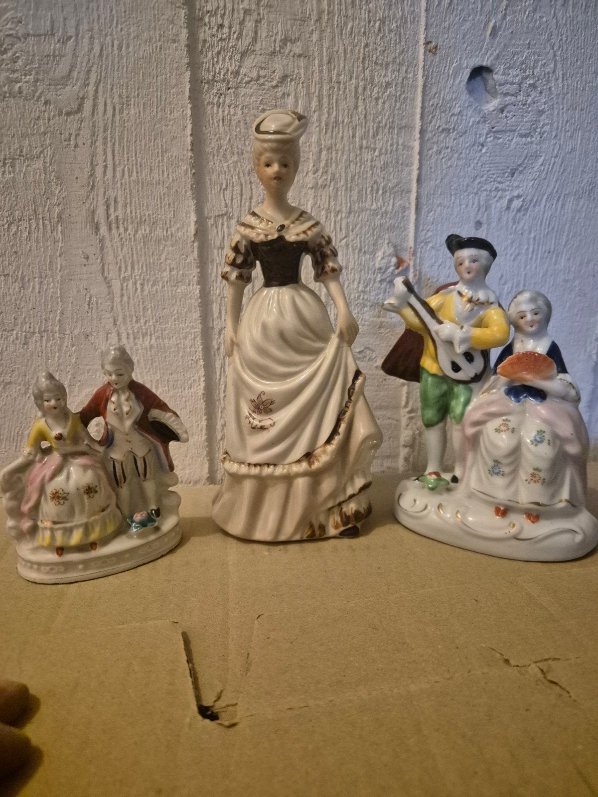 Figurine ancienne porcelaine, Collections, Religion, Enlèvement