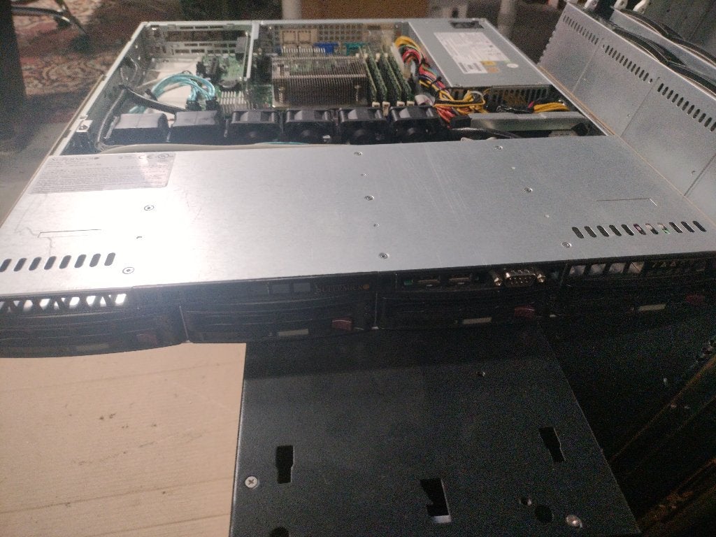 Supermicro 813M-3 | E3-1240 V2 | 32GB, Informatique & Logiciels, Serveurs, 32 GB, Composants échangeables à chaud, Utilisé, Enlèvement