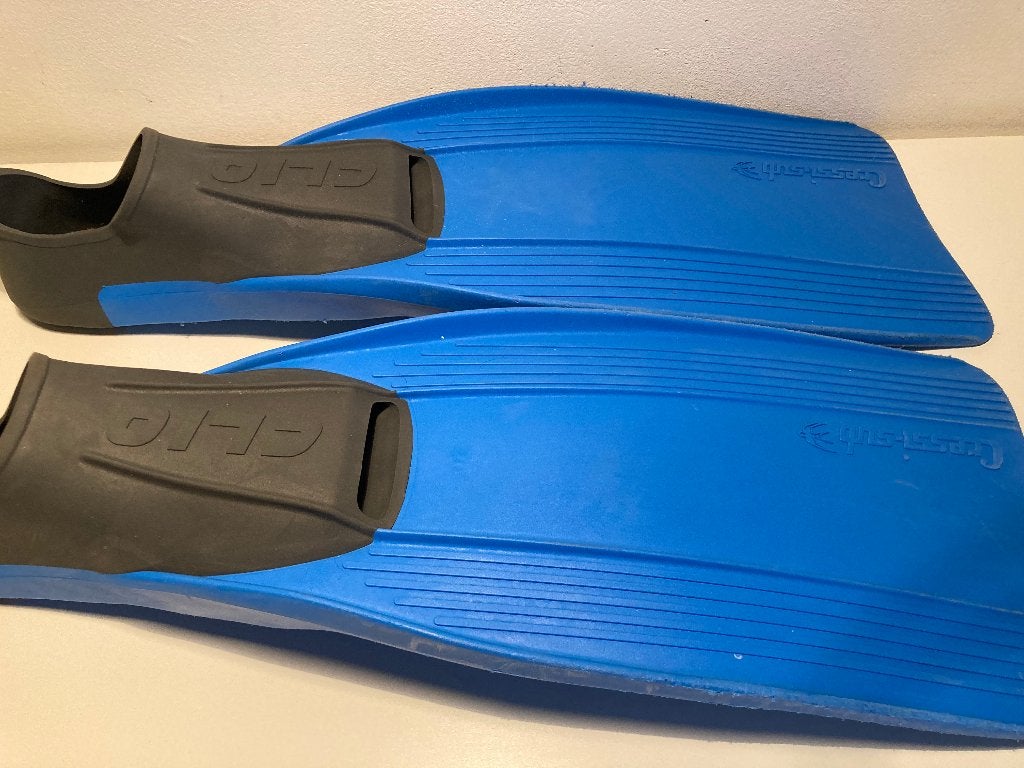 Palmes natation Cressi 33-34, Sports nautiques & Bateaux, Plongée, Enlèvement, Utilisé, Palmes de natation ou de plongée