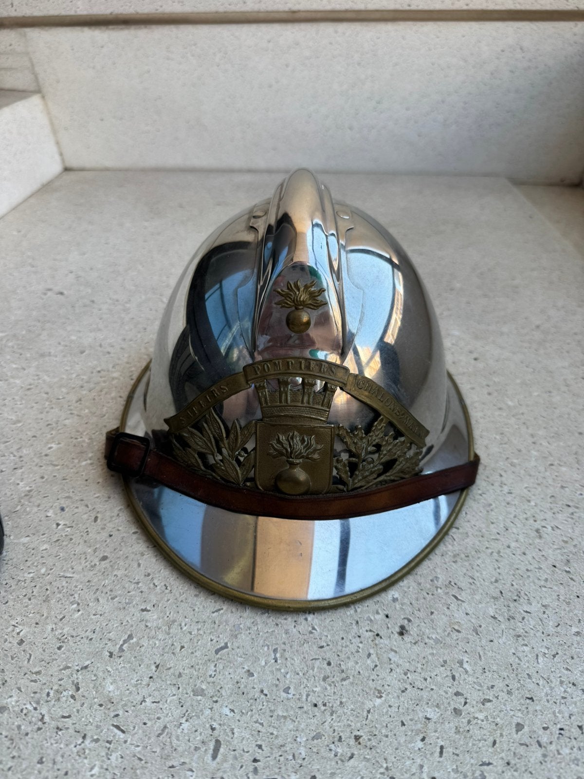 WW2 casque de pompier Marne Français M26, Enlèvement ou Envoi