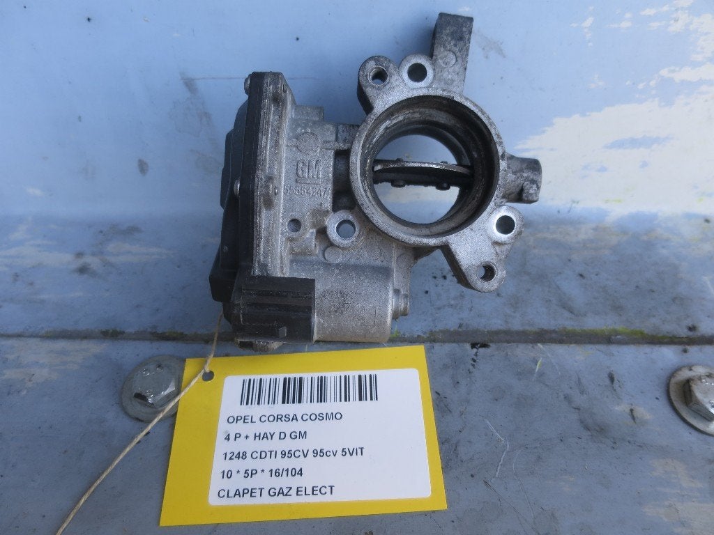 BOITIER PAPILLON Opel Corsa D (01-2006/12-2014) (5556424), Opel, Opel Automobile GmbH, Utilisé, Kontakt-opel@opel.com
