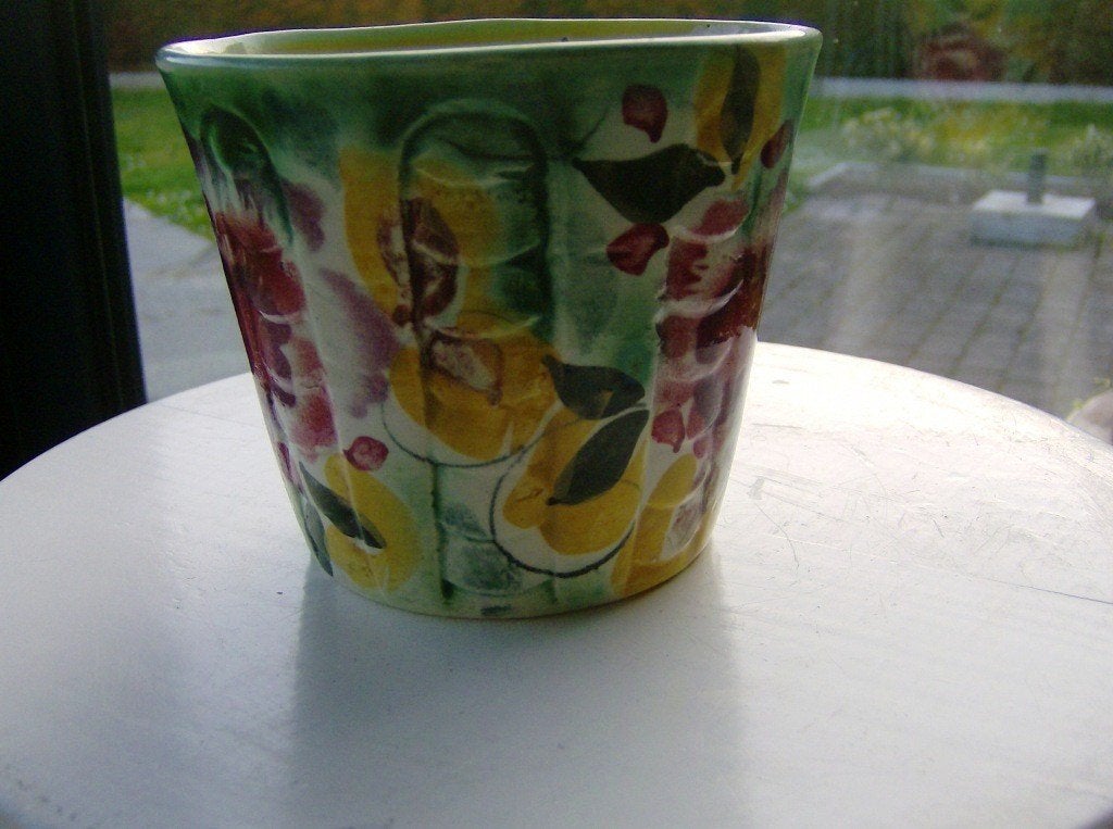Bloempot - Retro - Origineel - bovenkant 12 cm, Ophalen