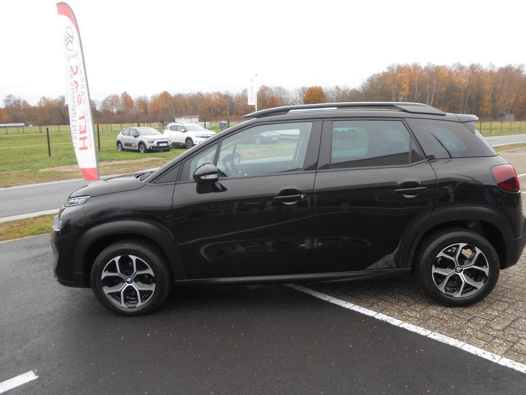 Citroën C3 AIRCROSS 1.2 PURETECH S&S MANUEEL - WAARBORG, Auto's, 4 deurs, Stof, Gebruikt, Zwart