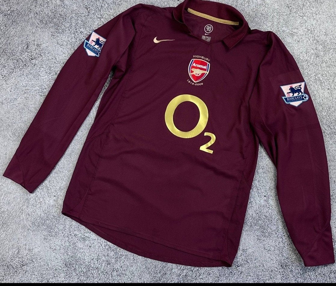 Arsenal Ljungberg Champions League Origineel 2006, Sports & Fitness, Enlèvement ou Envoi
