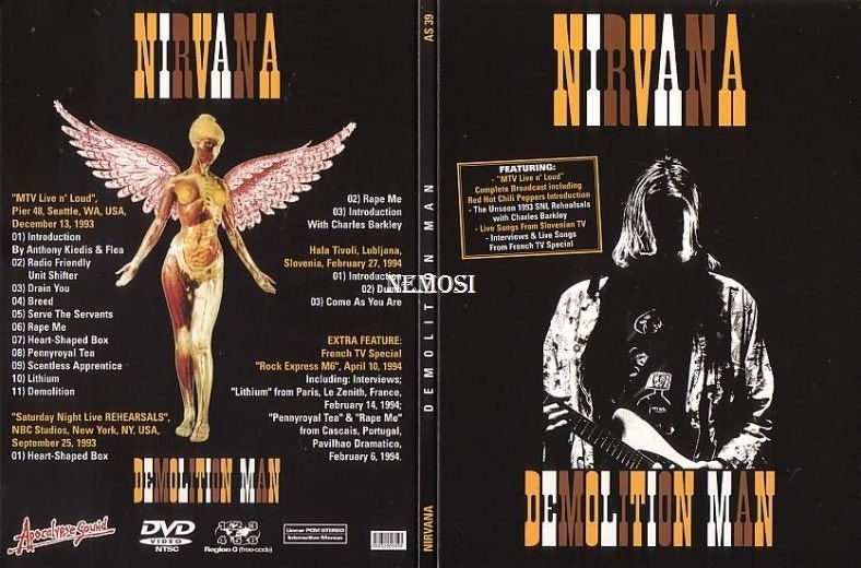 DVD - NIRVANA - DEMOLITION MAN, Verzenden, Nieuw in verpakking, Concert