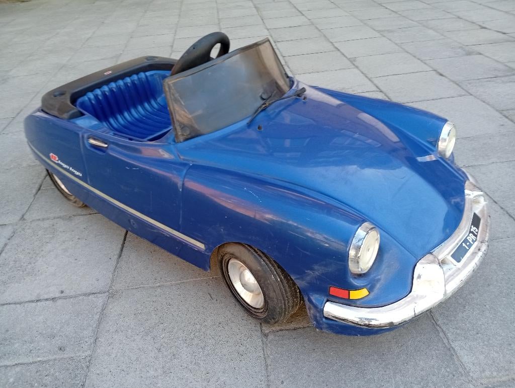 Citroën DS 19 Cabriolet trapauto — Vintage Toys, Ophalen, Auto