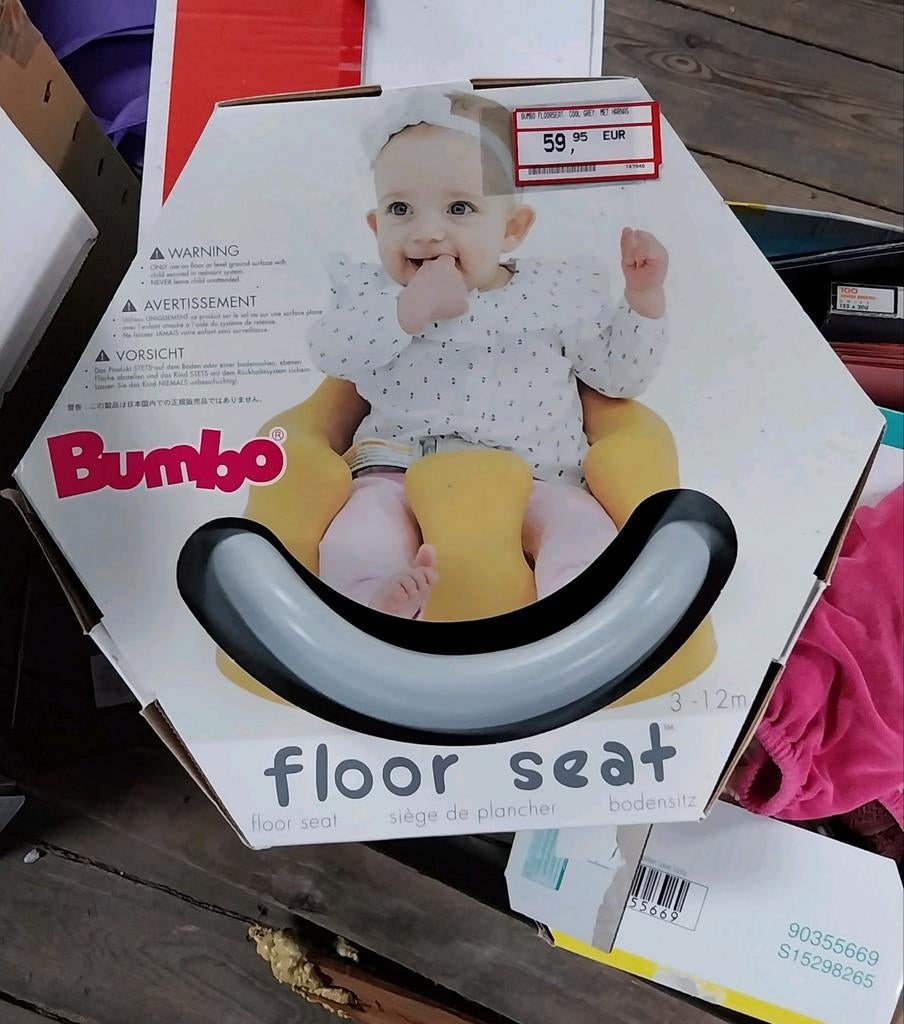 Siège de sol Bumbo, Enlèvement, Utilisé, Autres types