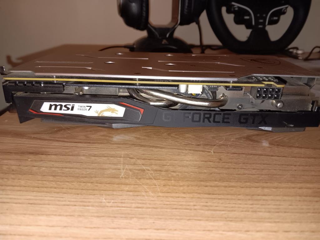 Msi g force gtx 1660 ti, Enlèvement