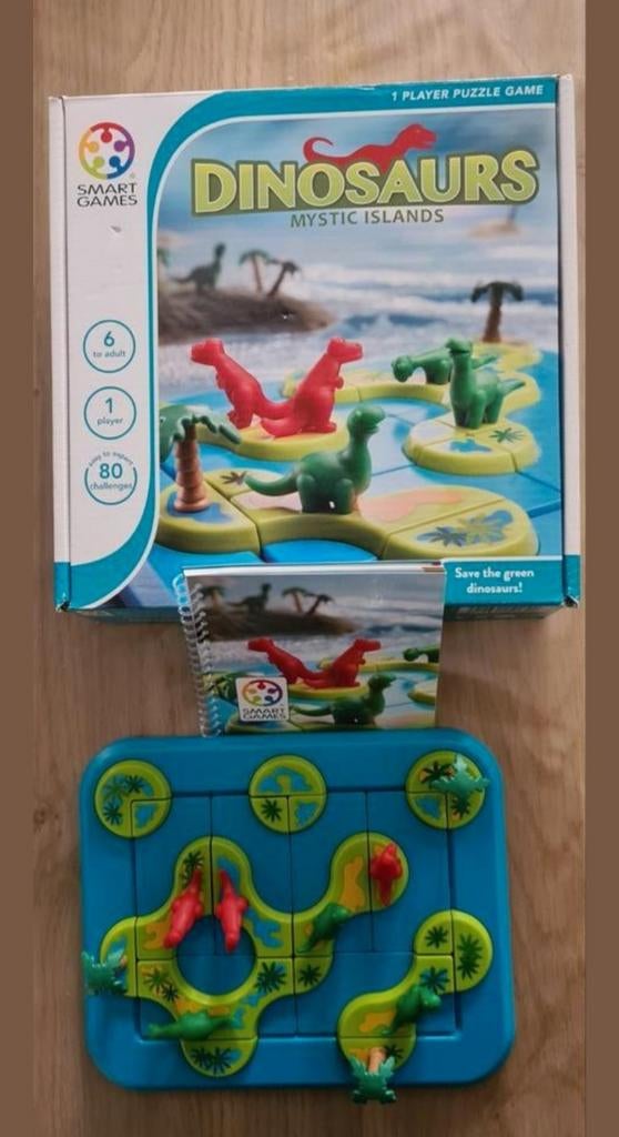 Smartgames dinosaurus vanaf 6 jaar, Ophalen