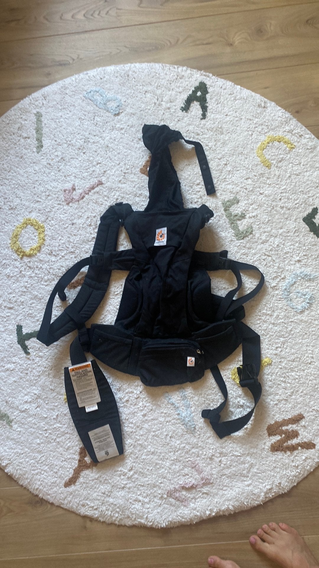 Porte-bébé Omni Dream Onyx noir par Ergobaby, Enlèvement ou Envoi, Comme neuf, Dos, Porte-bébé