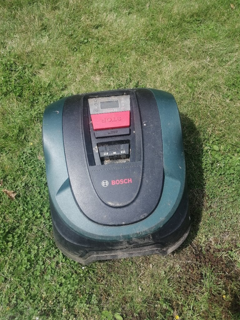 Bosch Indego S 500 Robotmaaier, Tuin en Terras, Robotmaaiers, Gebruikt, Minder dan 20 cm, Ophalen of Verzenden