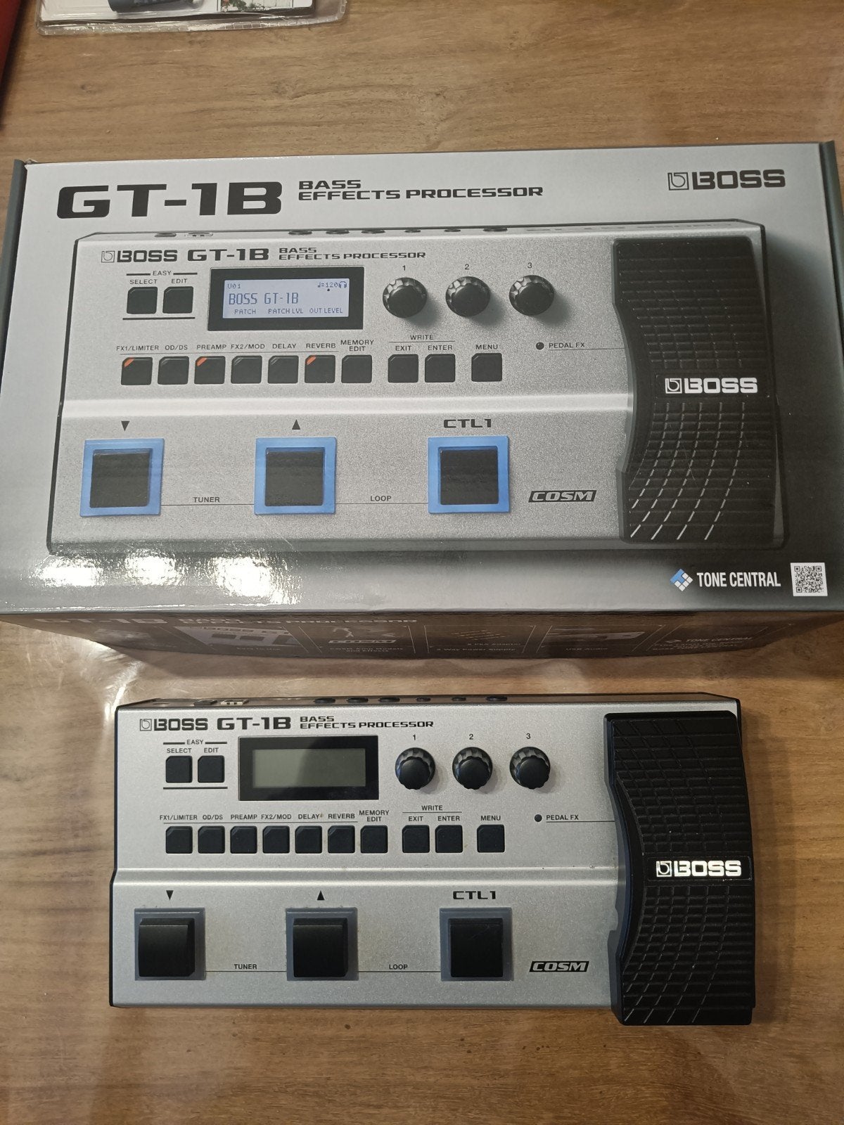 Boss GT-1B bass effects processor, Musique & Instruments, Effets, Comme neuf, Multi-effet, Enlèvement ou Envoi