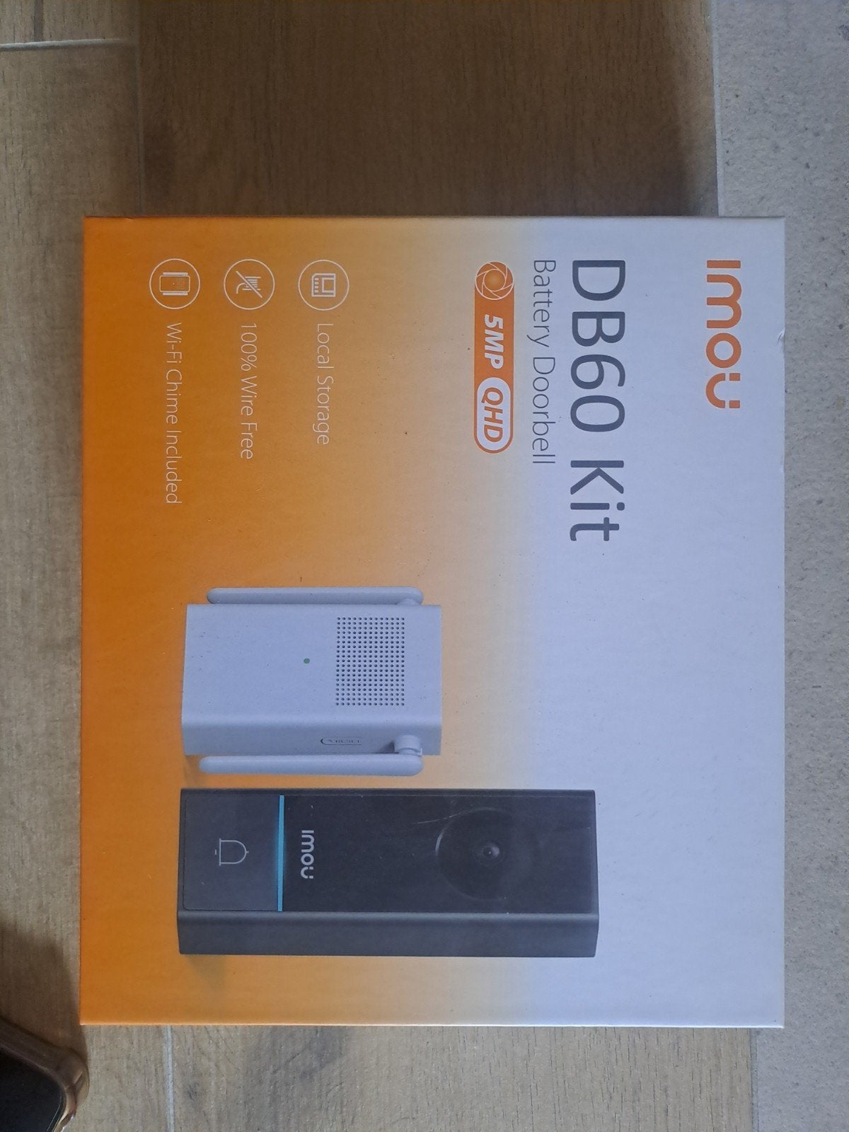 Sonnette sans fil imou db60 kit neuf, Maison & Meubles, Sonnettes, Enlèvement ou Envoi, Sans fil