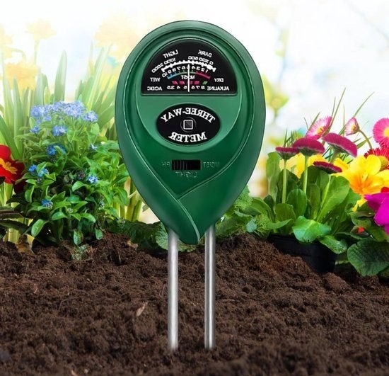 Bodemtester 3-in-1 voor vocht, pH en licht, Jardin & Terrasse, Enlèvement, Neuf, Autres types
