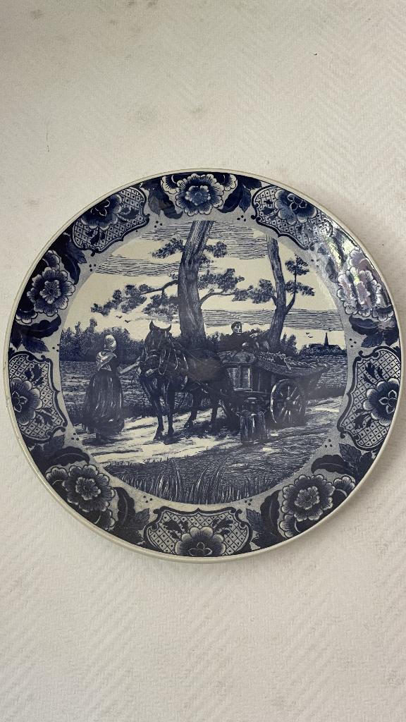 Decoratief bord „Delfts Blauw” (Nederland), Antiek en Kunst, Ophalen