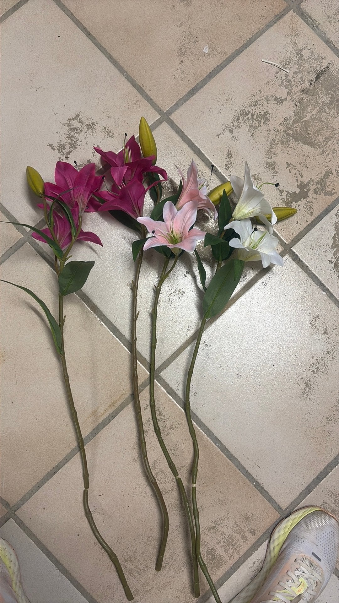 Kunstbloemen, Ophalen, Zo goed als nieuw