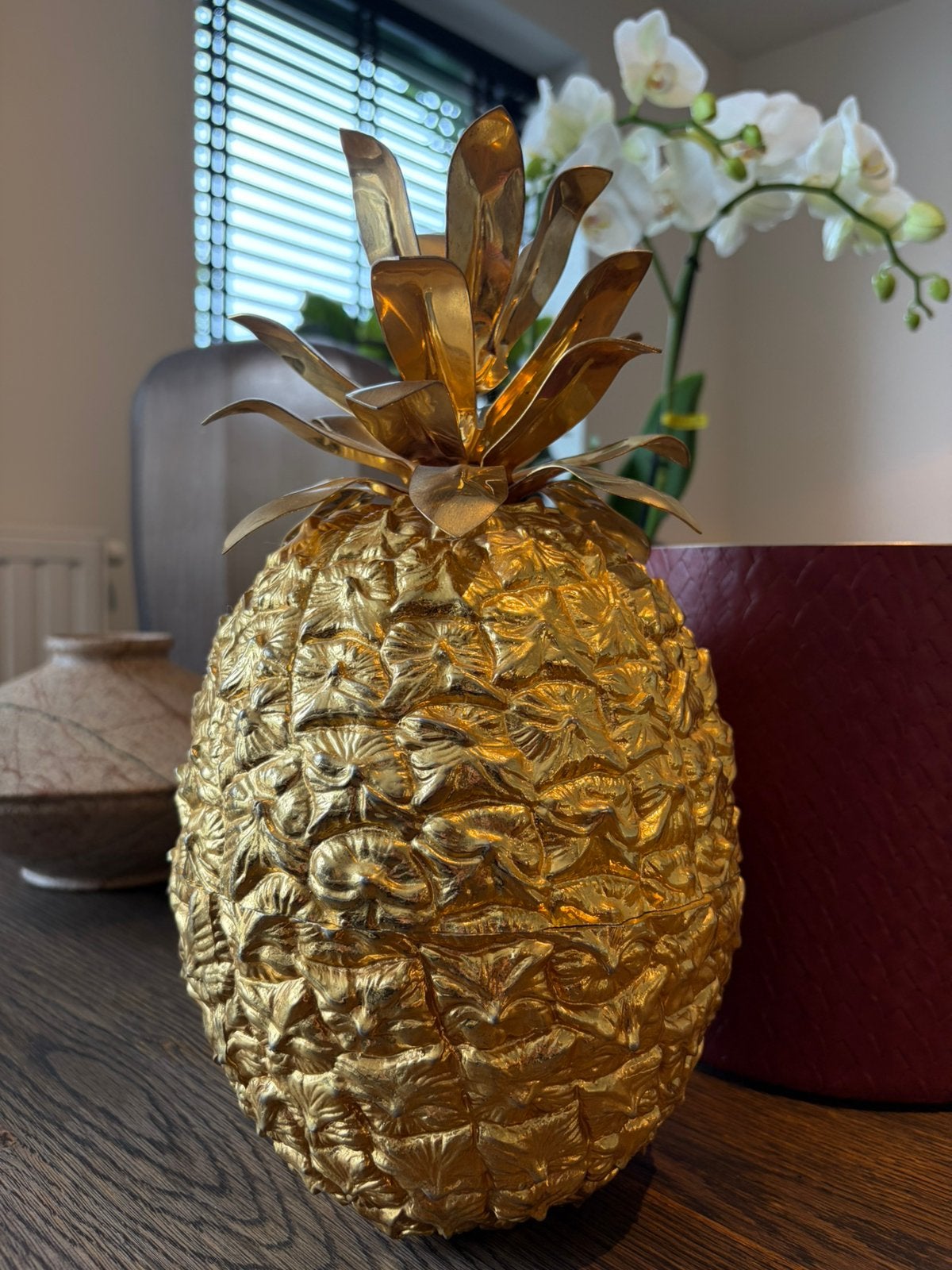 Zeldzame Vintage Hans Turnwald Ananas Barware / IJsemmer, Ophalen of Verzenden, Zo goed als nieuw