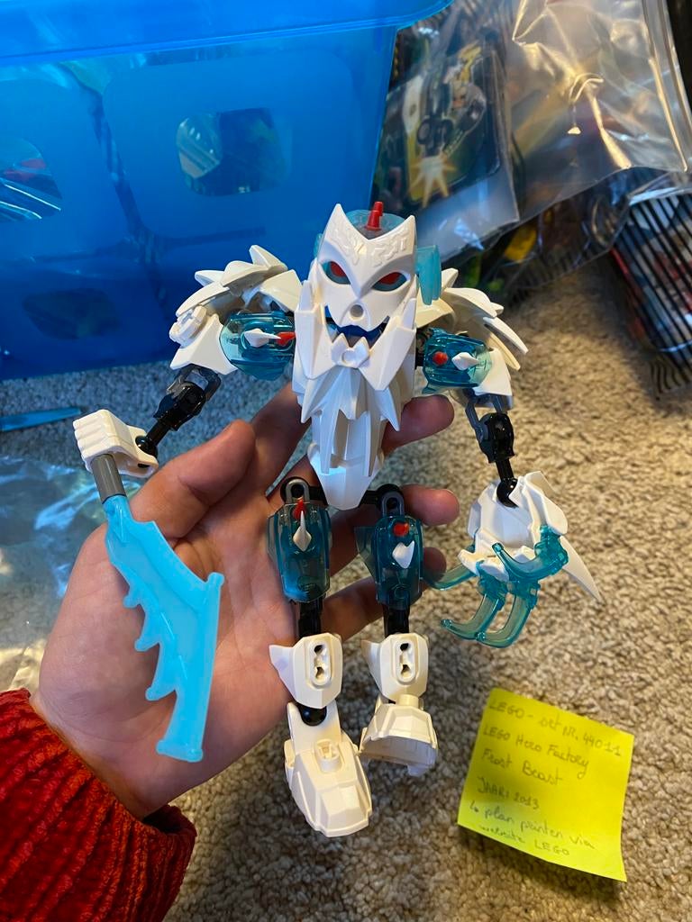 Lego Hero Factory - Frost Beast, Overige thema's, Lego, Ensemble complet, Comme neuf