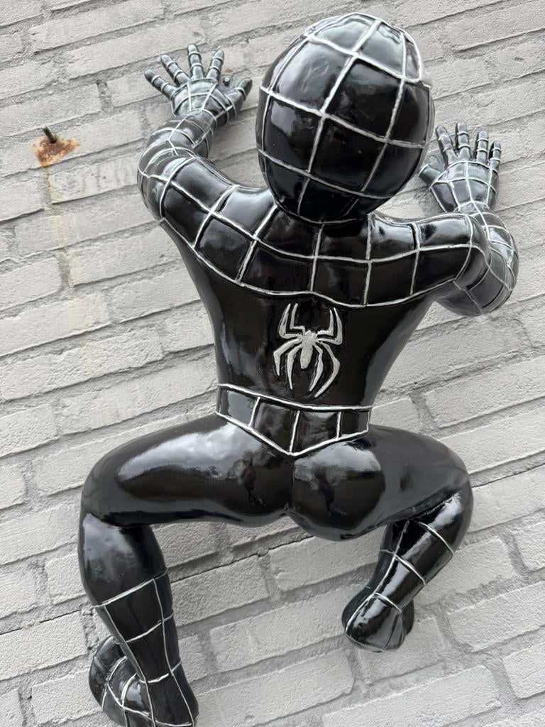 Spiderman decoratie beeld klimmend, Ophalen, Gebruikt, Fantasy