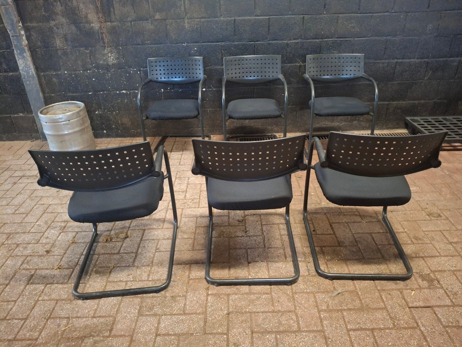 lot vitra vis bureau stoelen 16 stuks, Huis en Inrichting, Ophalen, Gebruikt, Design