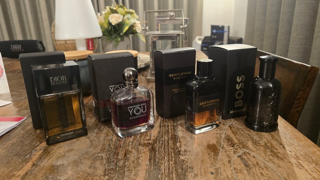 4 Volle merkparfums, Ophalen of Verzenden, Zo goed als nieuw