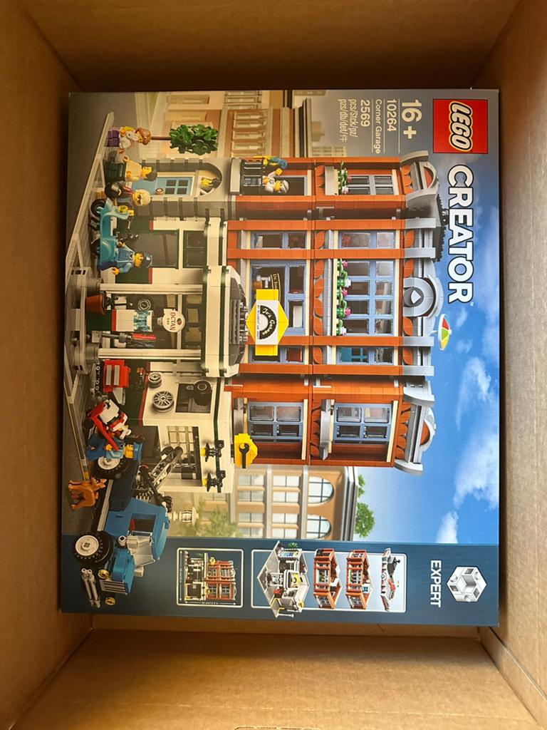 Lego garage op de hoek 10264, Ophalen of Verzenden, Nieuw, Lego