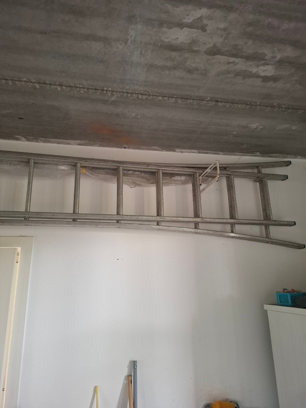 ladder 2 x 14 treden, Doe-het-zelf en Bouw, Ophalen, Ladder