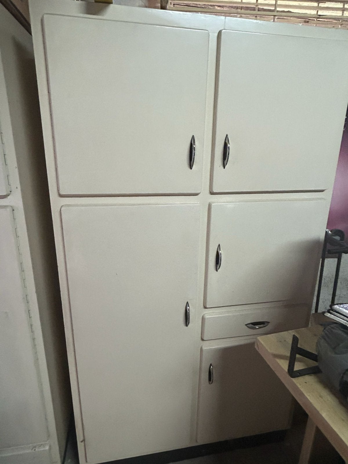 Vintage keuken kasten, Enlèvement, Utilisé, Retro