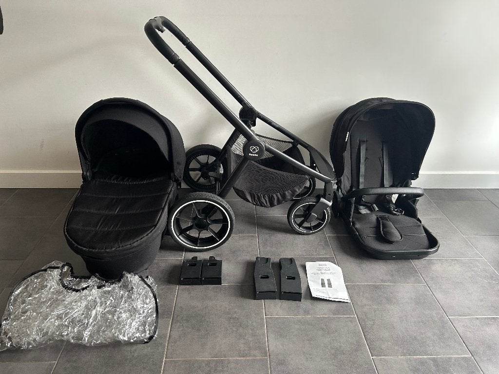 Pericles Cross 3 buggy + draagmand, Enlèvement, Utilisé, Autres marques, Protection de pluie