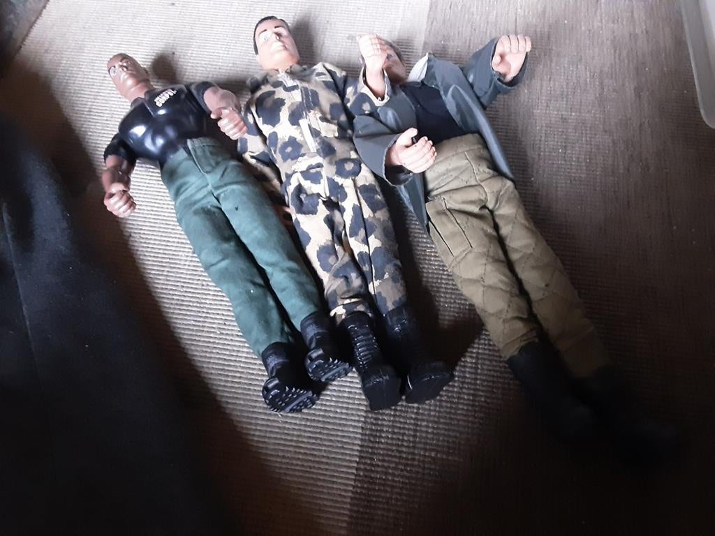 Action man  3 stuks, Ophalen