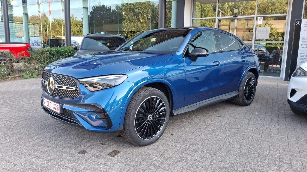 Mercedes glc 300e coupé Blauw, Autos, Achat, Entretenue par le concessionnaire, Noir, 5 portes