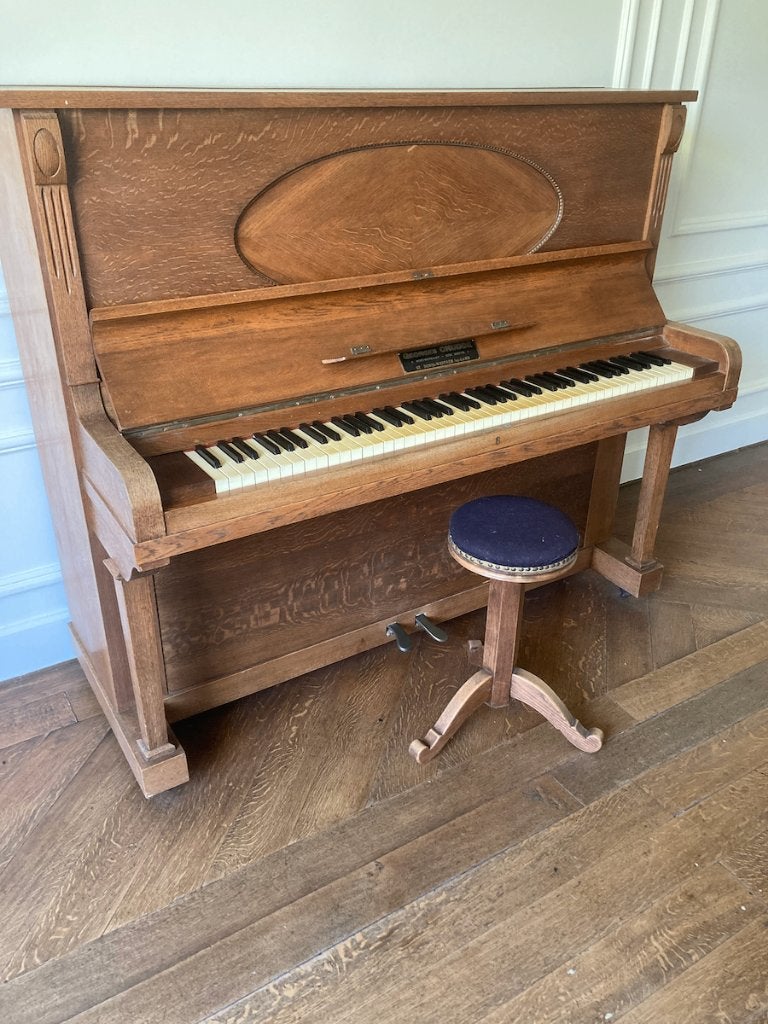 Buffetpiano Georges Cnudde, Ophalen, Gebruikt, Bruin, Piano