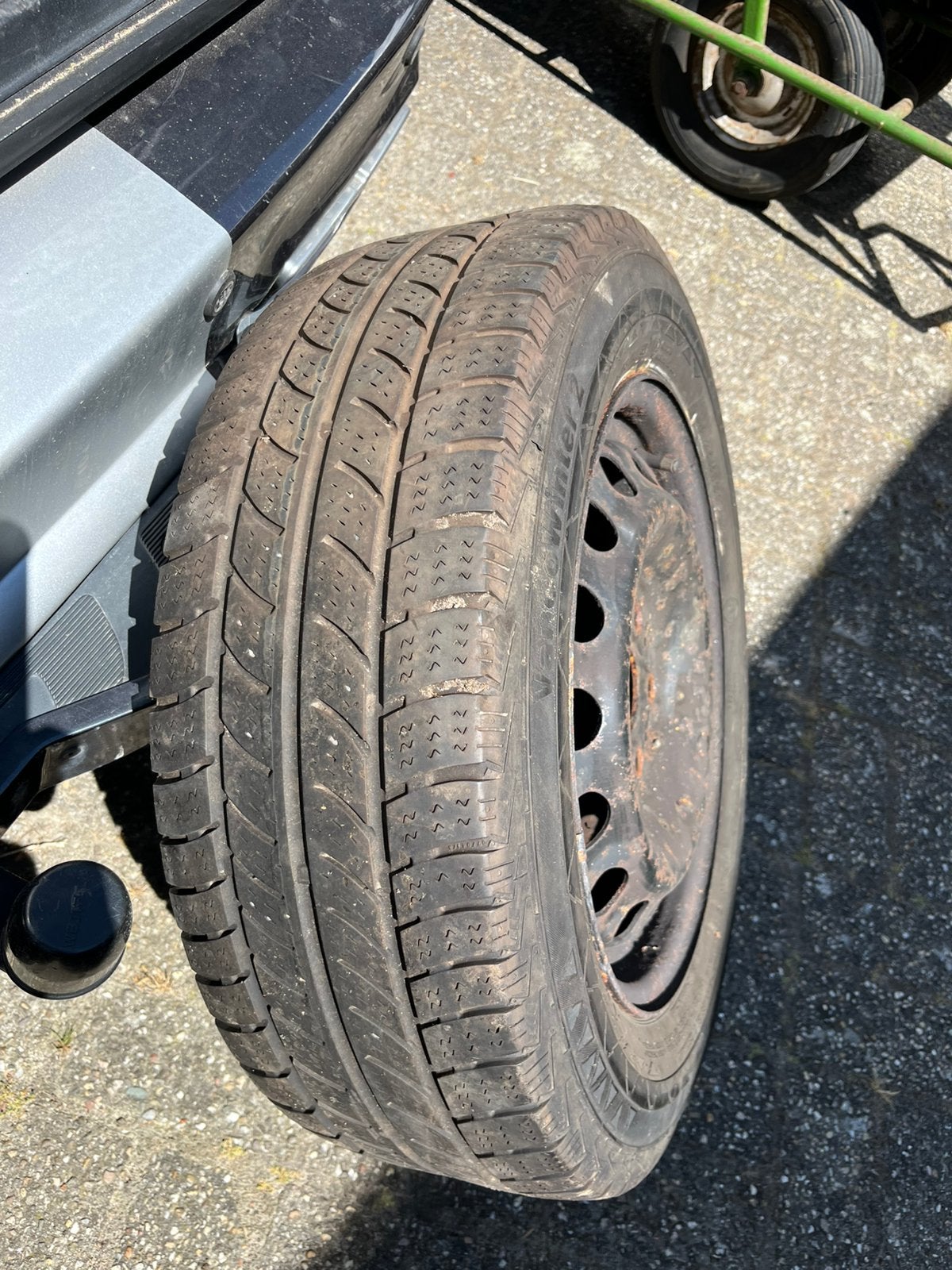 Reservewiel Mercedes Vito W639, Auto-onderdelen, Banden en Velgen, Ophalen, 16 inch, Banden en Velgen, Bestelwagen