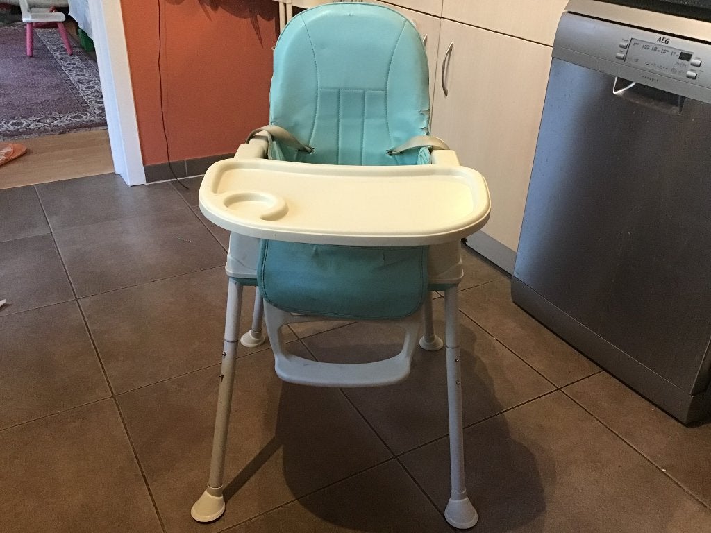 Chaise haute bébé, Enlèvement, Comme neuf, Chaise évolutive, Plateau amovible