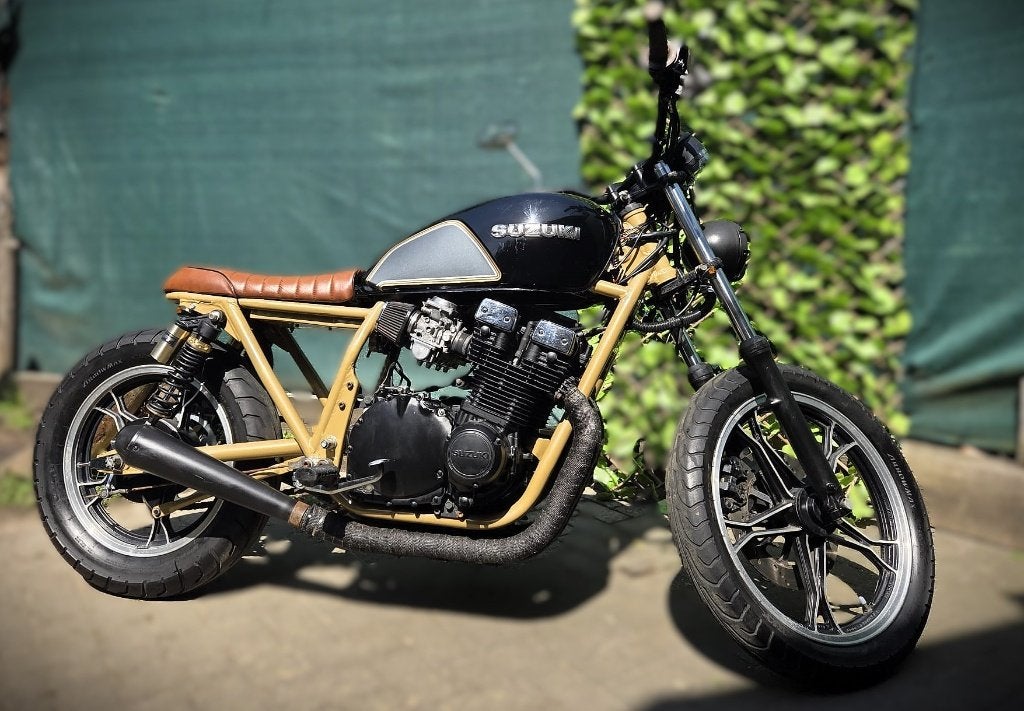 Suzuki GSX 750 Cafe Racer, Motoren, 750 cc, Occasion, 4 cilinders, Particulier