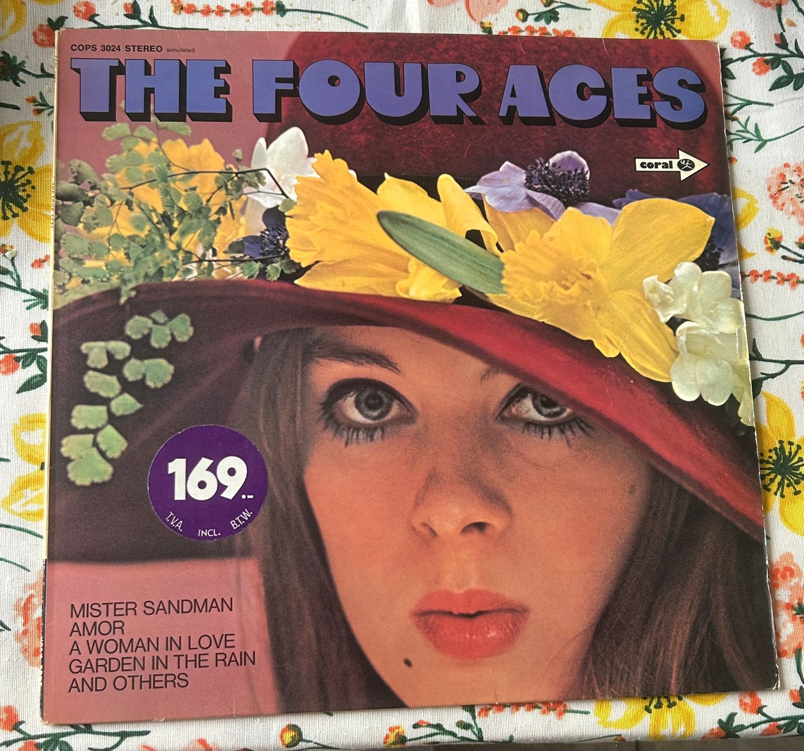 Vinyl the four aces 1970, Cd's en Dvd's, Ophalen, Gebruikt