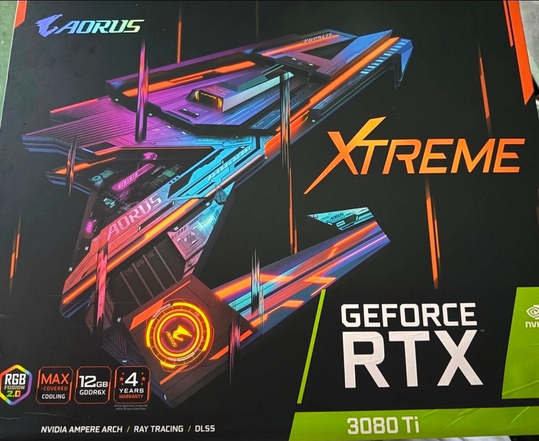 Rtx 3080 ti 12gb Gddr6 Aorus Extreme, Verzenden, Zo goed als nieuw