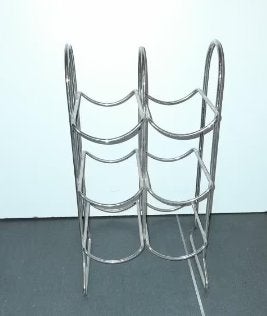 Metalen wijnrek, 50 – 75, Enlèvement ou Envoi, Comme neuf, 5 à 15 bouteilles