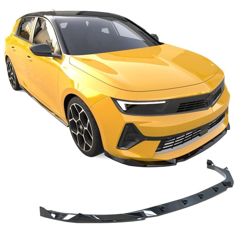 APEX Spoiler Splitter Geschikt voor Opel Astra L [2020+] gla, Verzenden