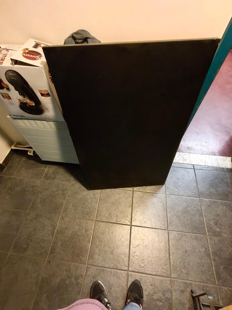 Tafelblad Ikea, zwart, 120cm op 80 cm, Doe-het-zelf en Bouw, Platen en Panelen, Ophalen