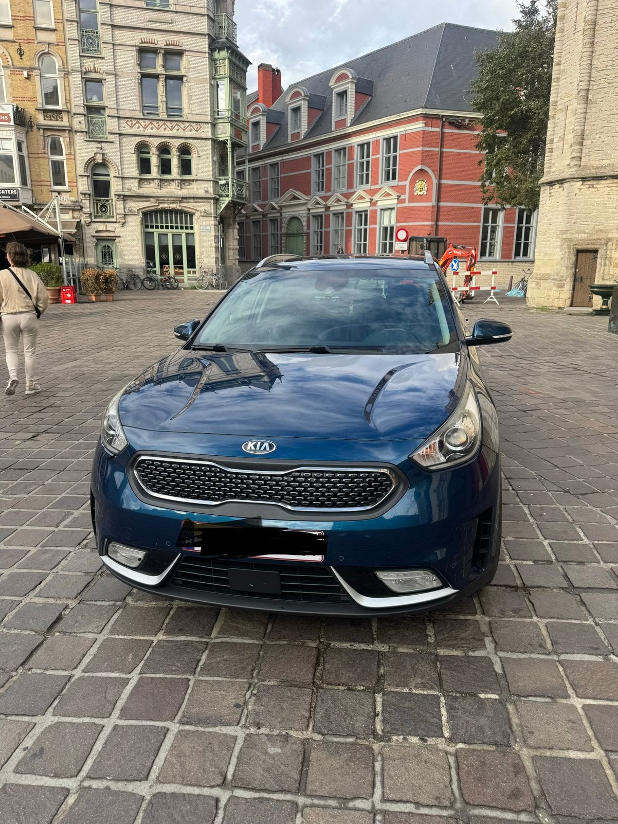 Kia, Auto's, Automaat, Blauw, Particulier, Achteruitrijcamera