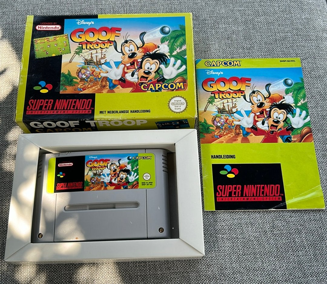 Goof troop snes, Consoles de jeu & Jeux vidéo, Jeux | Nintendo Super NES, Enlèvement ou Envoi, Utilisé