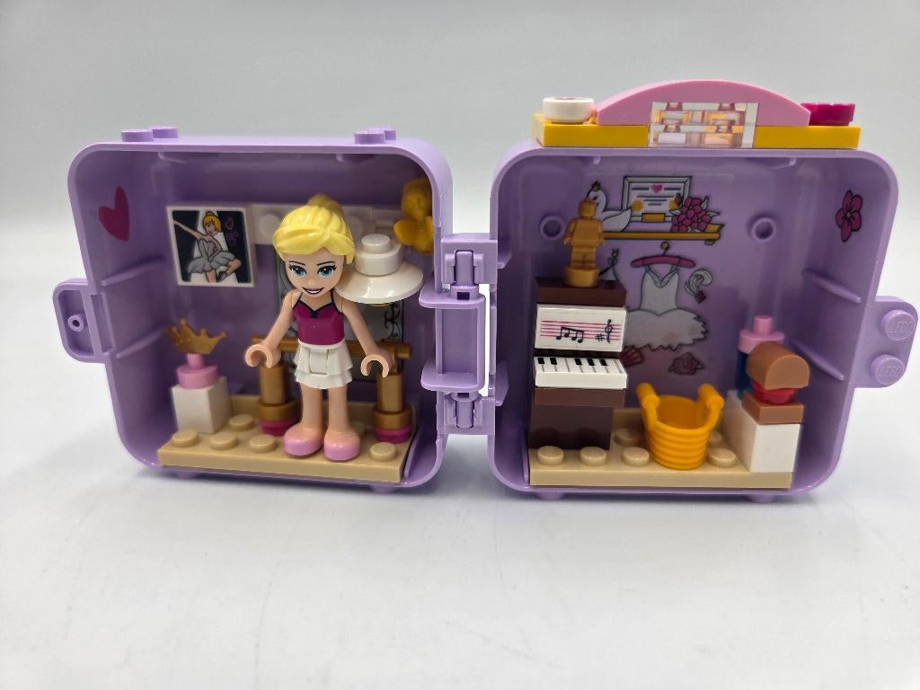 Lego Friends 41670 Stephanie's Ballet Cube, Ophalen of Verzenden, Zo goed als nieuw, Complete set, Lego