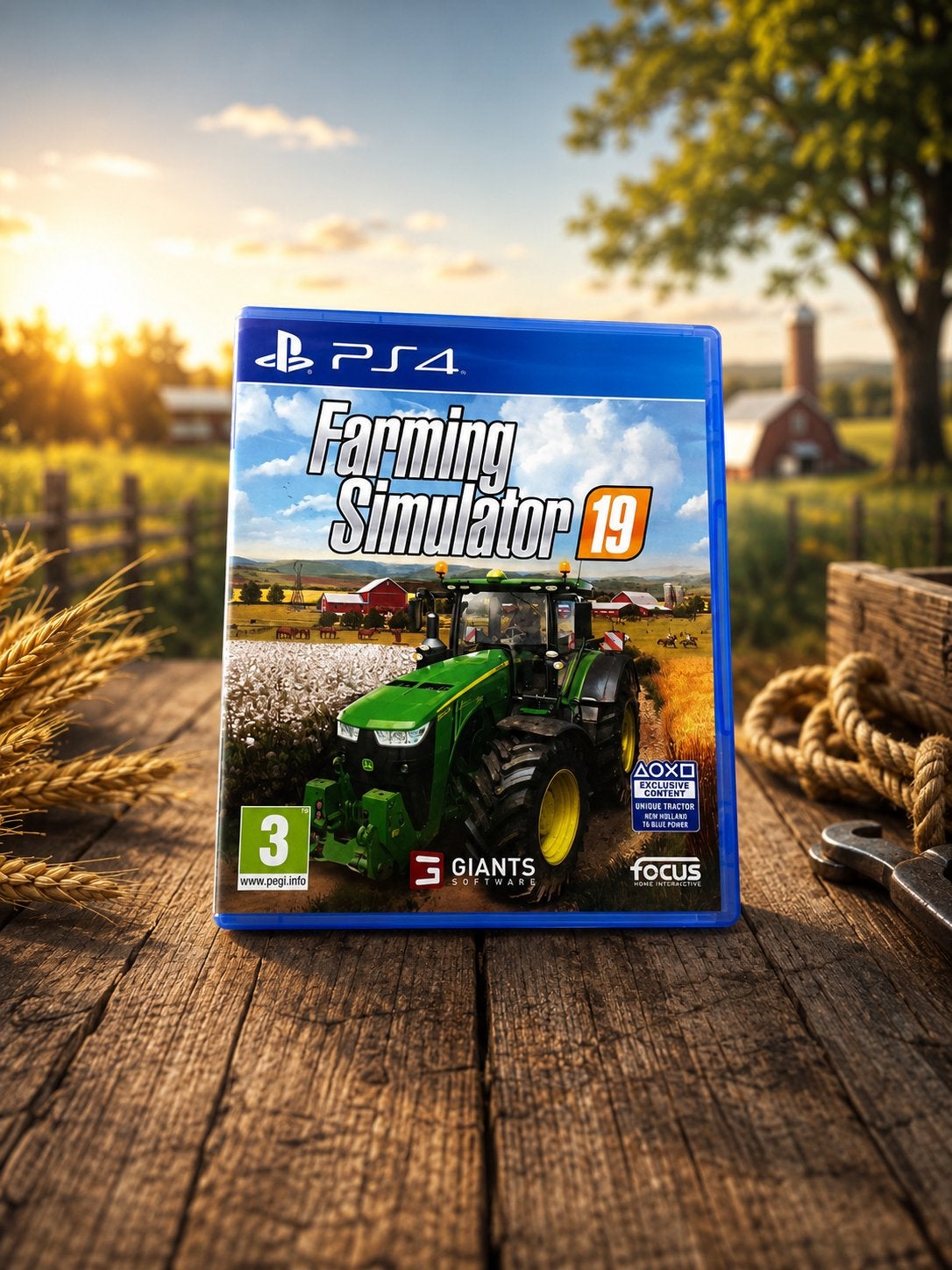 Farming Simulator 19 PS4 - Word de beste boer!, Ophalen of Verzenden, Zo goed als nieuw